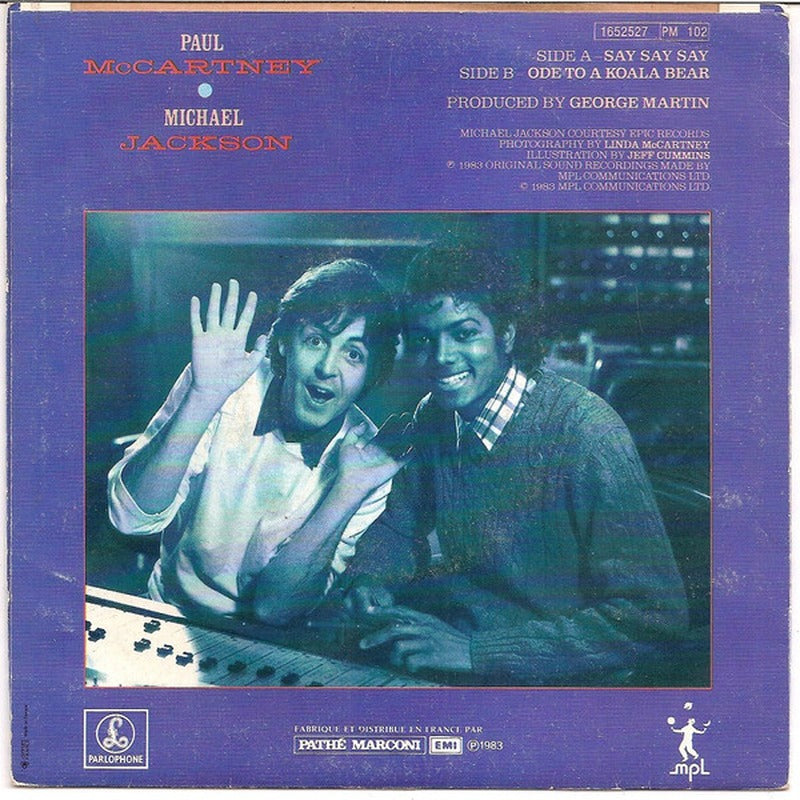 Paul McCartney & Michael Jackson - Say Say Say (7", Single)