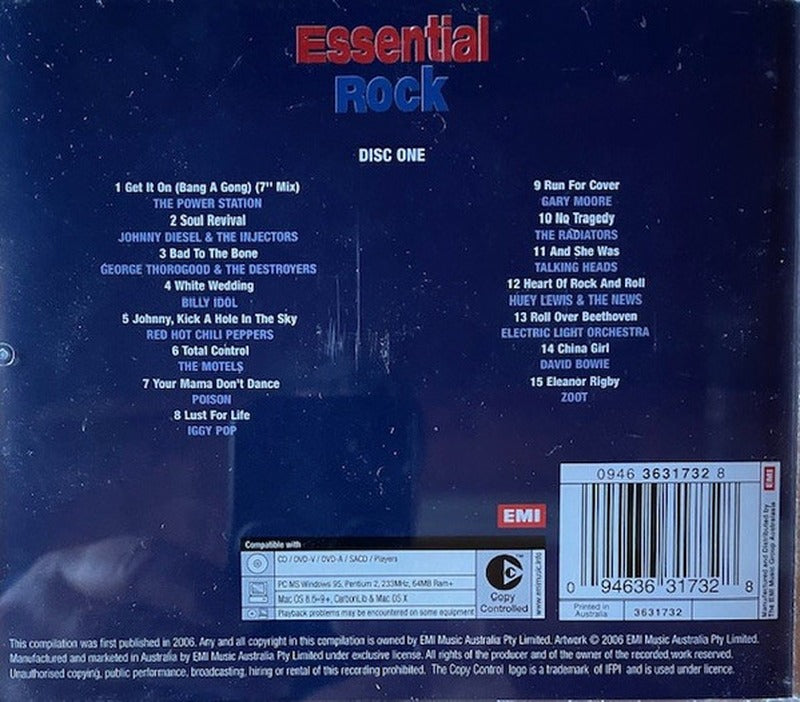 Various - Essential Rock (3xCD, Comp, Copy Prot., Box)