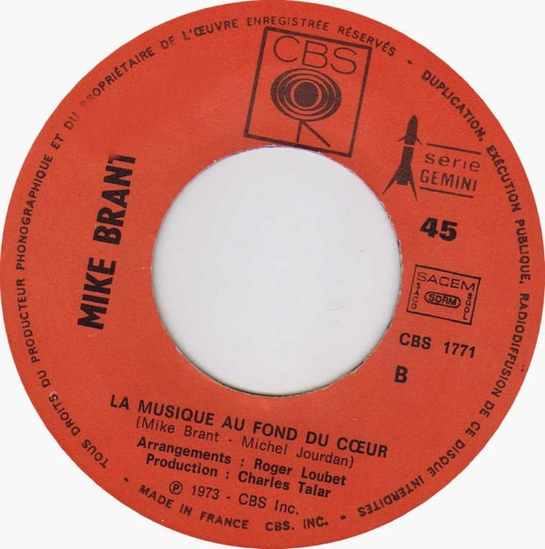 Mike Brant - Tout Donné Tout Repris / La Musique Au Fond Du Cœur (7", Single)